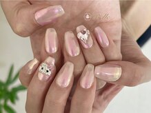 ベル(Belle)/ピンクオーロラ×パーツ☆