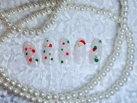 クリスマスネイル