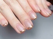 ネイルカラーリリー(Nail Calla Lilly)/ミラーフレンチ
