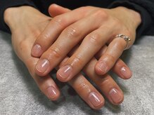 オムネイル 渋谷(HOMME NAIL)/クリアジェル ¥4.400