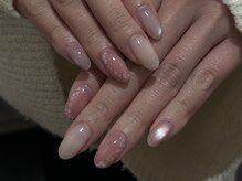コユン(koyun.)/手描き桜ネイル