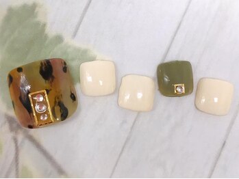 ネイルズガッシュ 武蔵小山店(NAILsGUSH)/*アースレオパード*