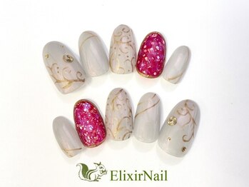 エリクサーネイル 神田(Elixir Nail)/やり放題 &nbsp;/クーポン使用