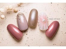 ネイルクローネ(nail crone)/ぷくぷくフラワーネイル