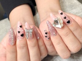 ★ハートホロネイル★