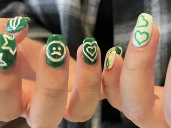 ザ コースト バイ ネオリーブ(The coast by neolive)/手描きアートネイル