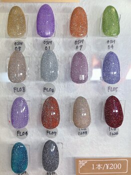 サラ(Sarah.)/大人気フラッシュネイル新色入荷