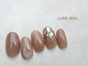 ルークネイル 恵比寿店(LUKE NAIL)/キラキラニュアンス