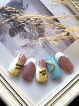 セプトネイル 函館店(SEPT NAIL)/10月大人カワイイサンプル6930円