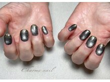 シャルムネイル(Charme Nail)/BLACKマグネットネイル