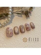 ブレス 天童店(BLESS)/春っぽニュアンスネイル