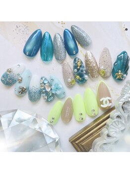 エスフィーネイルサロン ブリーユ(Esfy nailsalon Brille)/8月newアプレ定額デザイン