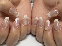 アイ ネイルズ 天神店(I nails)/french &nbsp;mirror