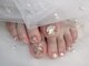 ワイスリー(Y3)の写真/【Foot】足元から気分が上がるフットネイルサンダルの季節は普段見えない時期も自分だけの楽しみに