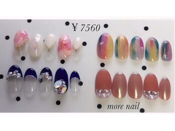 モアネイル(more nail)/9月定額デザイン￥7560コース