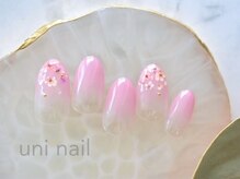 ユニネイル(uninail)/NEWサンプル★押し花ネイル