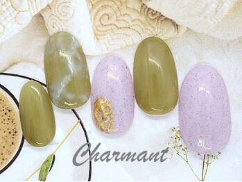 シャルマン(Charmant)/天然石ネイル