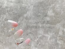 スリー(THREE)/April 2023/nail desing