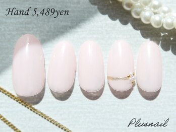 プラスネイル 池袋西口店(PLUS NAIL)/【2424】定額5,489円シンプル