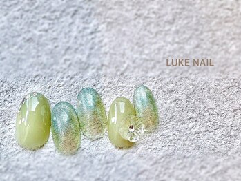ルークネイル 恵比寿店(LUKE NAIL)/パステルマグネットフラワー