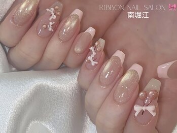 リボン(RIBBON)/【チェリーネイル】