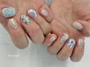 夏ニュアンスネイル