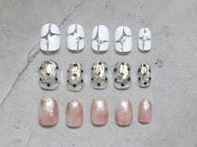 プティットスリール 西尾店(Petit Sourire)の雰囲気(大人可愛いnail【パラジェル/マグネット】)