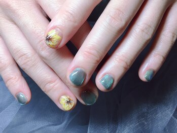 ネイルサロン リン(Lin)/ひまわり　マグネット