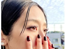 マツエクサロン ミック(Mic)/アッシュパープルに目尻ブラック