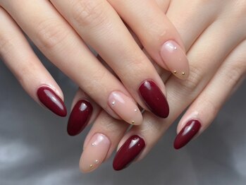 メゾンシンバ(Maison Simba)/Bordeaux x Pink