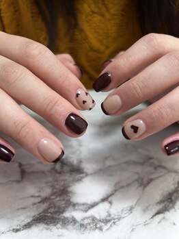 テソロネイル(TESORO nail)/バレンタインネイル