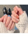 定額Design いちご リングネイル