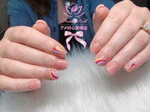 ナナネイル アメ村心斎橋店(NaNa Nail)/長さ出し/持ち込みOK/アート10本