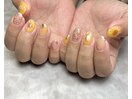 ひまわりネイル