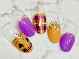 ハロウィンネイル