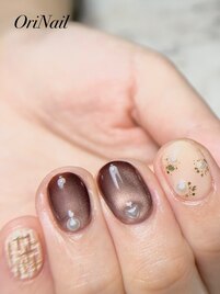 ニュアンスネイル×マグネット