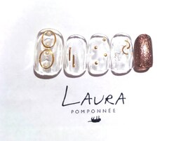 クリアにゴールドスタッズ