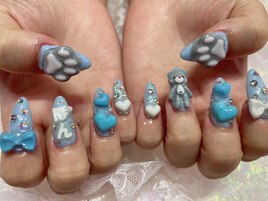 3dネイル 推しネイル