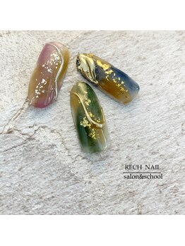 レッシュネイル サロンアンドスクール(RECH NAIL salon&school)/ニュアンス☆