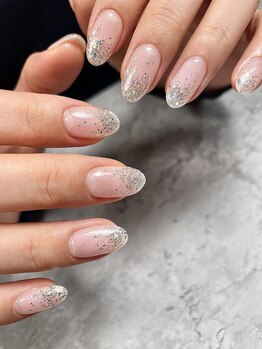 サロンドランジェ(salon de Lange)/ラメグラデーション