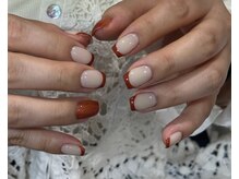 ガレリアエレガンテ KHビル店(GALLARIA Elegante)/ワンポイントオレンジフレンチ