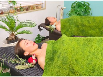 ギンザ ビコウ(GINZA 美KOU)/寝るよもぎ蒸し「ハマム浴」