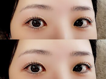 アンパルアン(un par un)/まつ毛パーマ　眉毛　セット