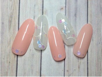 ホームネイルサロン 戸田 ミハ フルーラ(Home Nail Salon Mija Flura)/シンプル　T5S