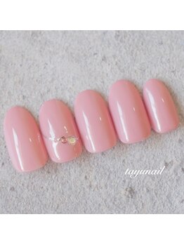 たゆ ネイル(たゆnail)/ピンクオフィスネイル
