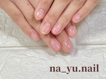 ナユネイル(na_yu.nail)/自爪風クリアネイル 204