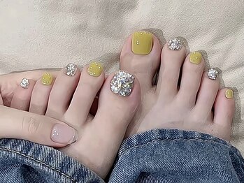ベストネイル 池袋東口店(Best Nail)/フット2本アートデザイン