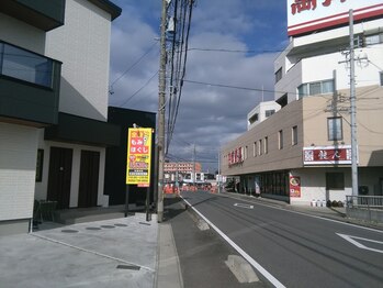 もみキング 甚目寺店(もみKING)/周辺道路1