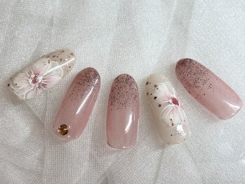 ボニータ(BONITA)/定額C 手描き フラワー 春