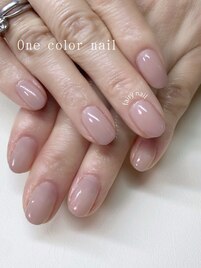 【ワンカラー】ナチュラル